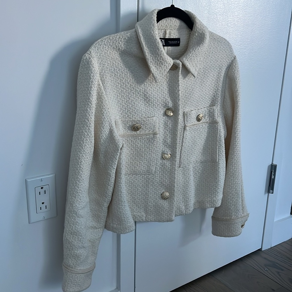 Zara tweed jacket